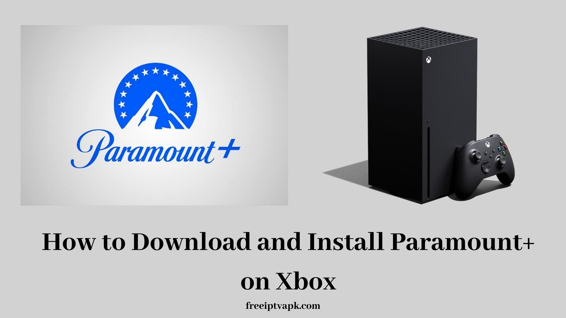 Paramount Plus on Xbox