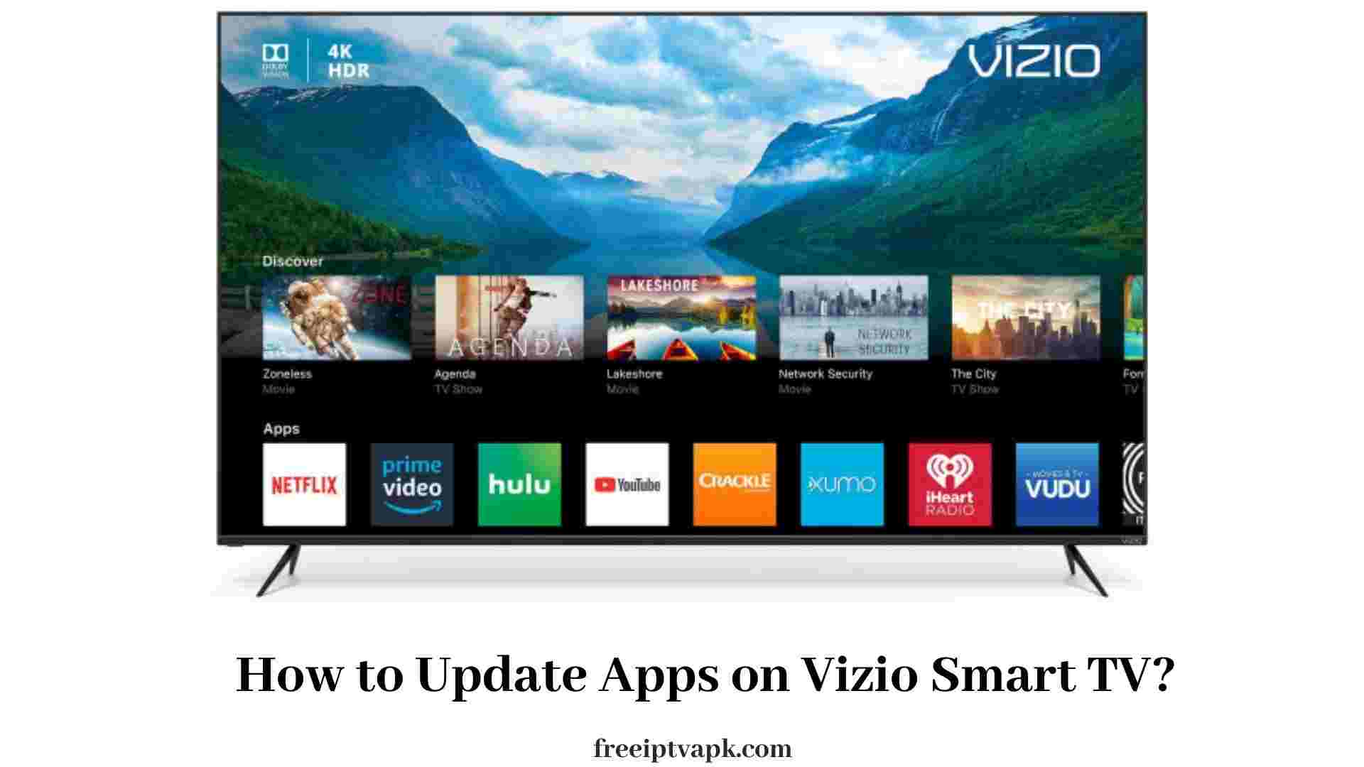 how to update vizio smart tv apps