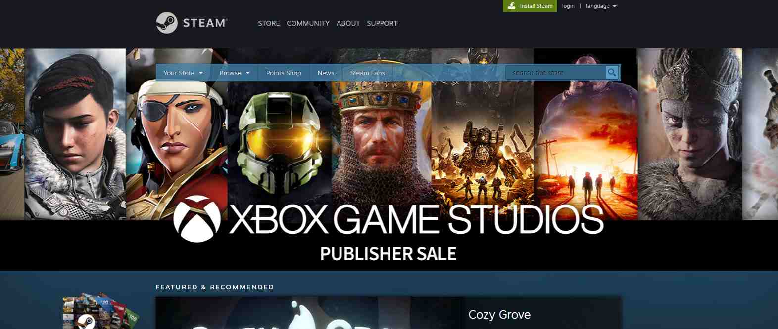 Access the Steam Games