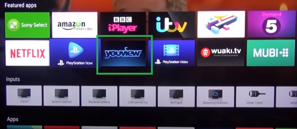 ITV Hub on Sony Smart TV