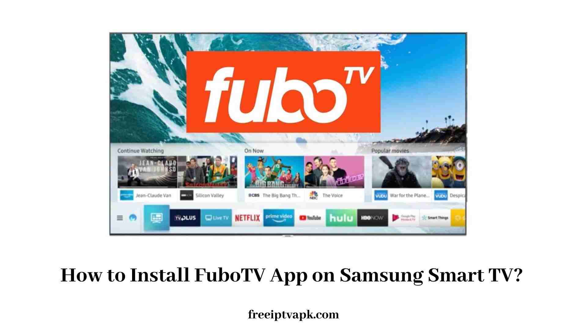 FuboTV App on Samsung Smart TV