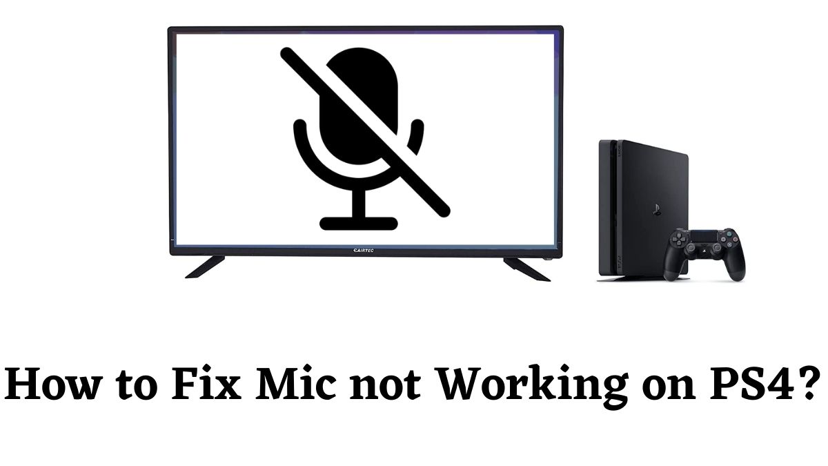 Mic not Working on PS4