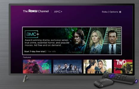 Install AMC Plus on Roku TV