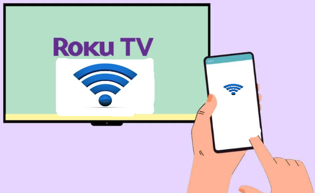 Connect your Roku TV and Mobile with same internet connection