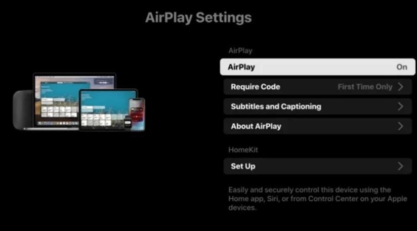 Airplay on LG Smart TV