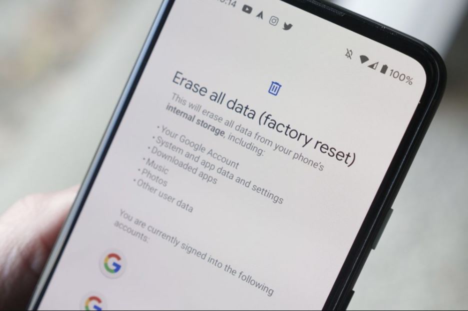 Reset your Device