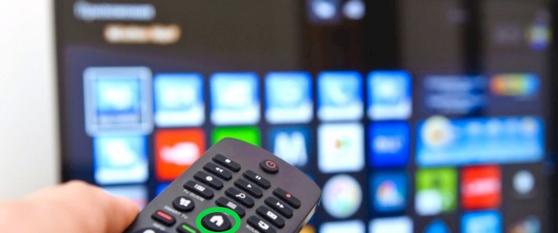 Reach the Home screen of Smart TV