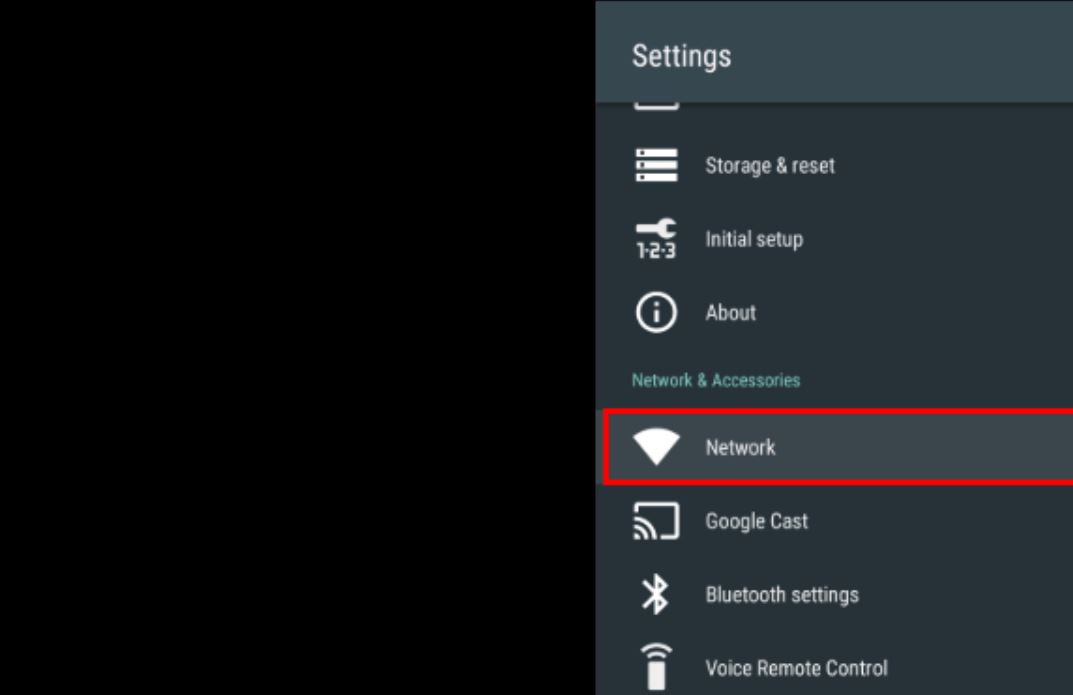 TCL Android TV Internet Connection