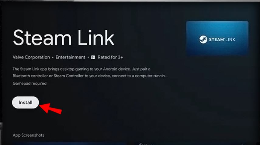 Install Steam Link
