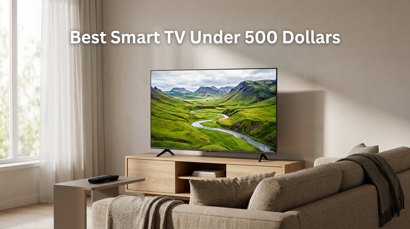 8 Best Smart TV Under 500 Dollars (October 2026) Top Reviews