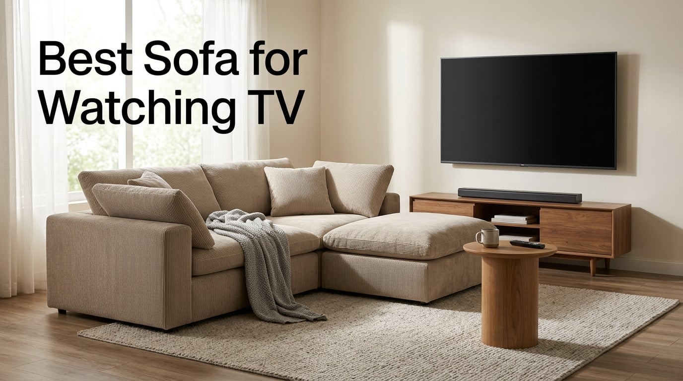 10 Best Sofas for Watching TV (October 2026) Honest Reviews